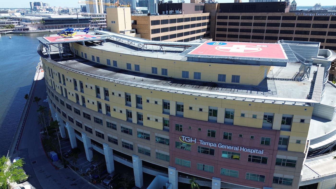 Tampa General Hospital - Lightning Protection