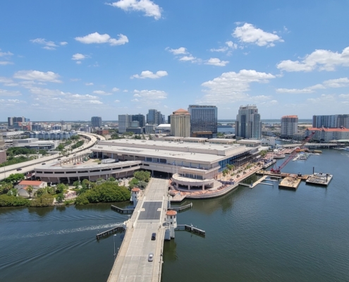 Tampa Convention Center Port lightning protection