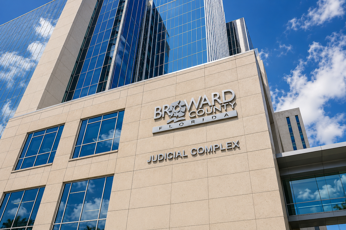 Federal building lightning protection system installed in Fort Lauderdale Florida