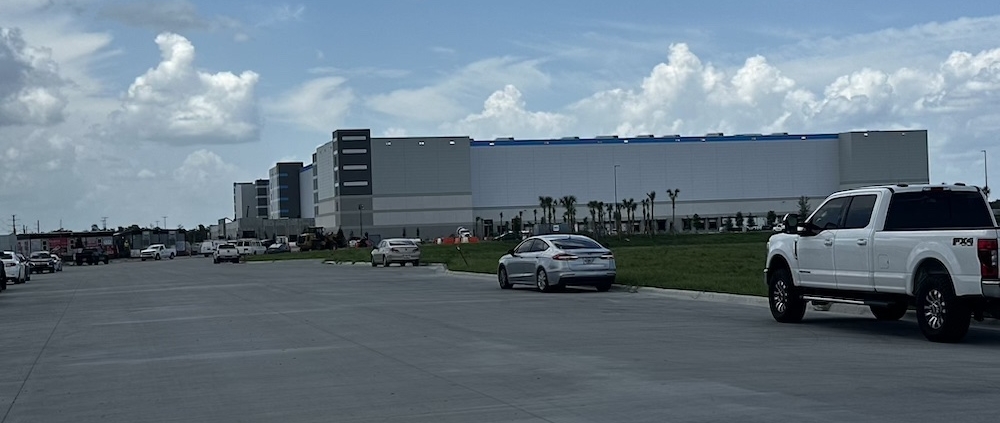 Data center server room protected by lightning protection system in Florida