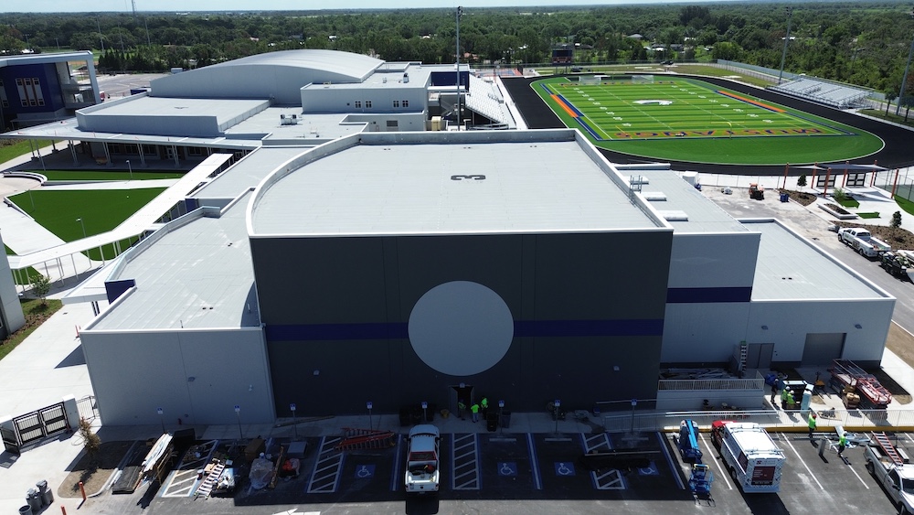NFPA 780-compliant lightning protection for new school construction
